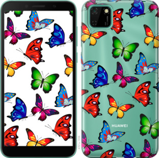 

Чохол Барвисті метелики на Huawei Y5p 935844