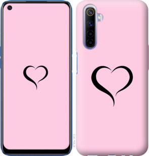 

Чехол Сердце 1 для Realme 6 919106