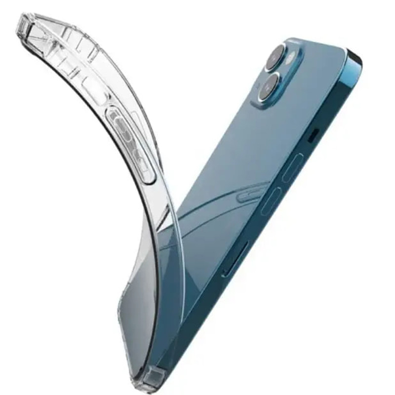 Фото TPU чехол Epic Ease с усиленными углами для Apple iPhone 13 (6.1") (Бесцветный (прозрачный)) в магазине vchehle.ua