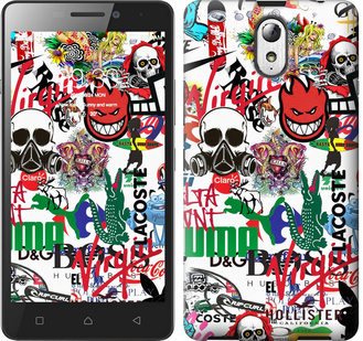 

Чехол Many different logos для Lenovo Vibe P1m 637968