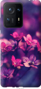 Чехол Пурпурные цветы для Xiaomi Mix 4