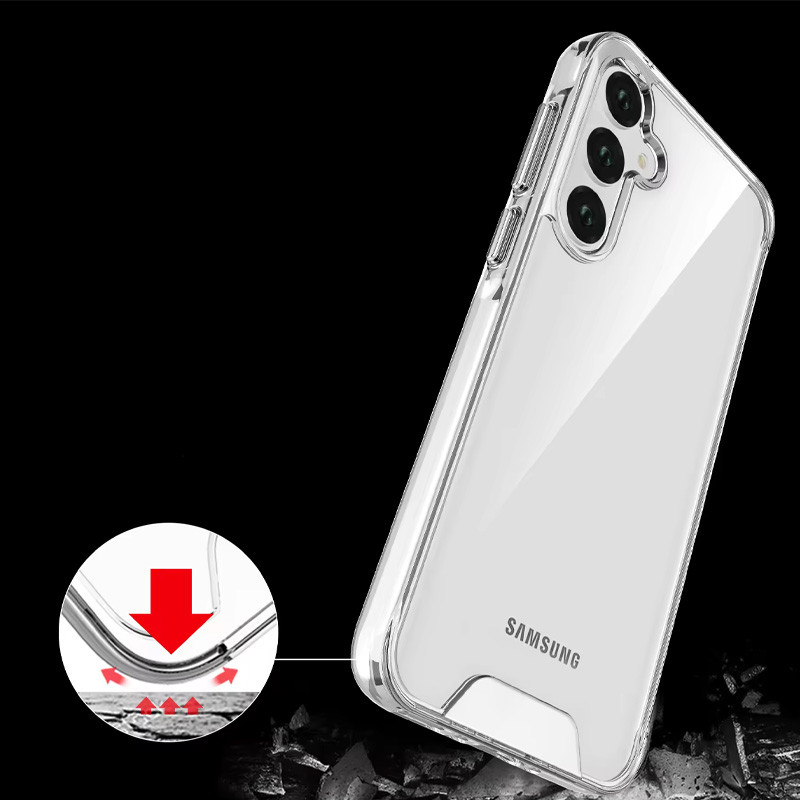 Фото Чехол TPU Space Case transparent для Samsung Galaxy A36 5G / A56 5G (Прозрачный) в магазине vchehle.ua