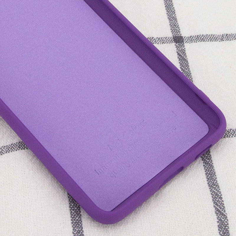 Фото Уценка Чехол Silicone Cover Full without Logo (A) для Xiaomi Redmi Note 9 4G/Redmi 9 Power/Redmi 9T (Дефект упаковки / Фиолетовый / Purple) на vchehle.ua