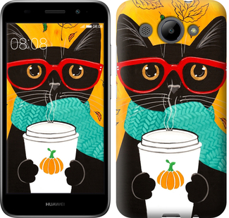 

Чехол Осенний кот для Huawei Y3 (2017) 639867