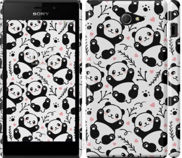 Чехол Панды для Sony Xperia M2 D2305
