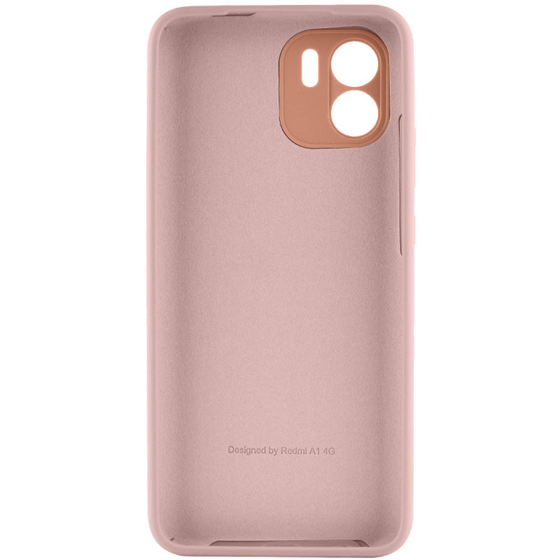 Фото Чехол Silicone Cover Full Camera (AA) для Xiaomi Redmi A1 / A2 (Розовый / Pink Sand) на vchehle.ua