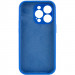 Фото Чохол Silicone Case Full Camera Protective (AA) NO LOGO на Apple iPhone 13 Pro (6.1") (Синій / Capri Blue) в маназині vchehle.ua