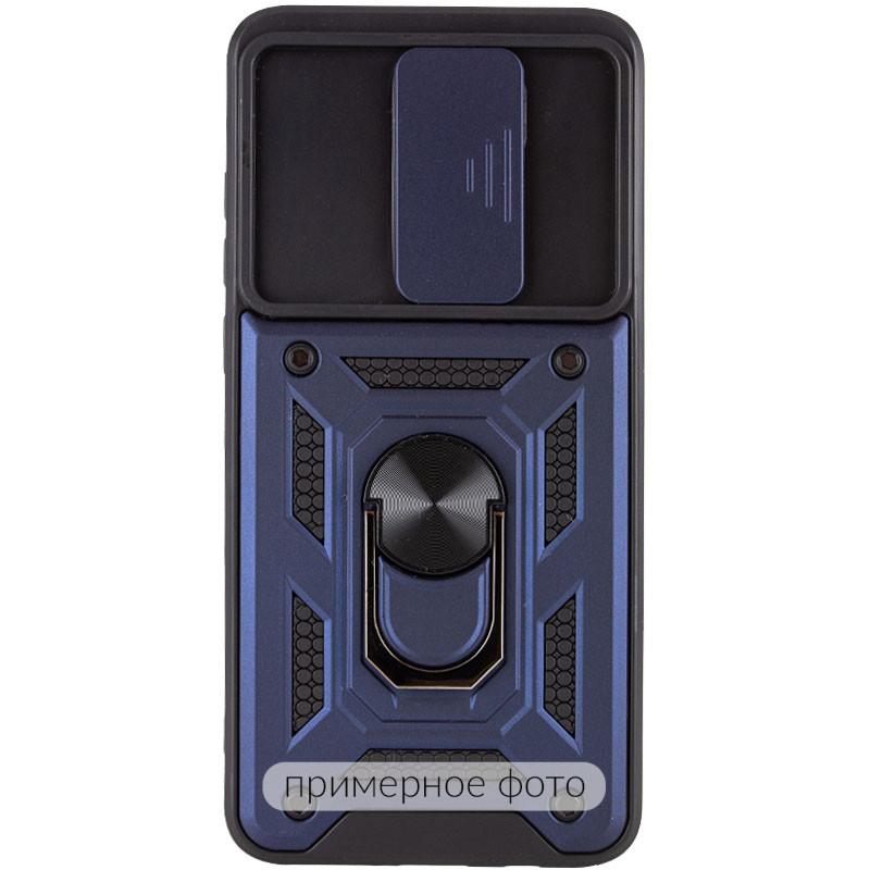 

Ударостійкий чохол Camshield Serge Ring for Magnet для Xiaomi Redmi Note 9 Pro (Синій) 1162363