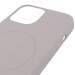 Чохол Silicone Case Full Protective (AA) NO LOGO with Magnetic Safe на Apple iPhone 11 Pro (5.8") (Сірий / Light Grey) в магазині vchehle.ua