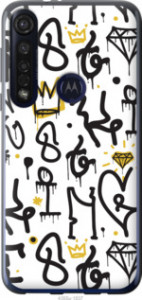 Чехол Graffiti art для Motorola G8 Plus