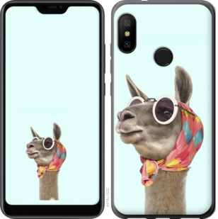 

Чехол Модная лама для Motorola One 753424