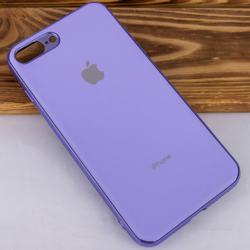 Фото TPU чехол Matte LOGO для Apple iPhone 7 plus / 8 plus (5.5") (Фиолетовый / Lilac) на vchehle.ua
