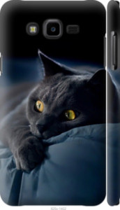 Чехол Дымчатый кот для Samsung Galaxy J7 Neo J701F