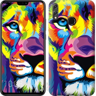 

Чехол Разноцветный лев для Huawei Honor 8X 689596