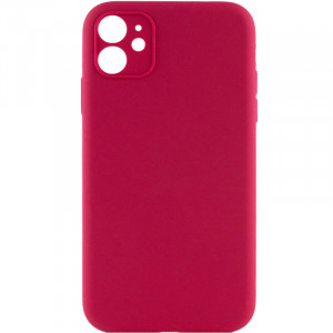Чехол Silicone Case Full Camera Protective (AA) NO LOGO для Apple iPhone 12 (6.1")