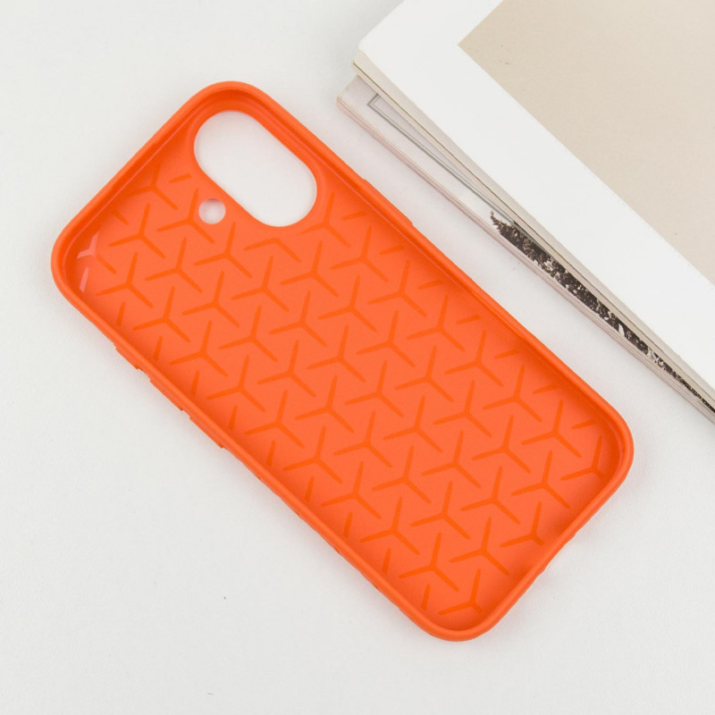 Фото Чехол TPU Weaving для Apple iPhone 16 (6.1") (Orange) в магазине vchehle.ua