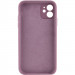 Фото Чехол Silicone Case Full Camera Protective (AA) NO LOGO для Apple iPhone 12 (6.1") (Лиловый / Lilac Pride) на vchehle.ua