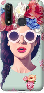 

Чехол Девушка с цветами для Oppo A31 1085125