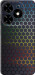 Чехол Переливающиеся соты для Tecno Spark Go 2024