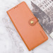 Шкіряний чохол-книжка GETMAN Gallant (PU) для Xiaomi Redmi Note 14 Pro 4G (Коричневий) в магазині vchehle.ua