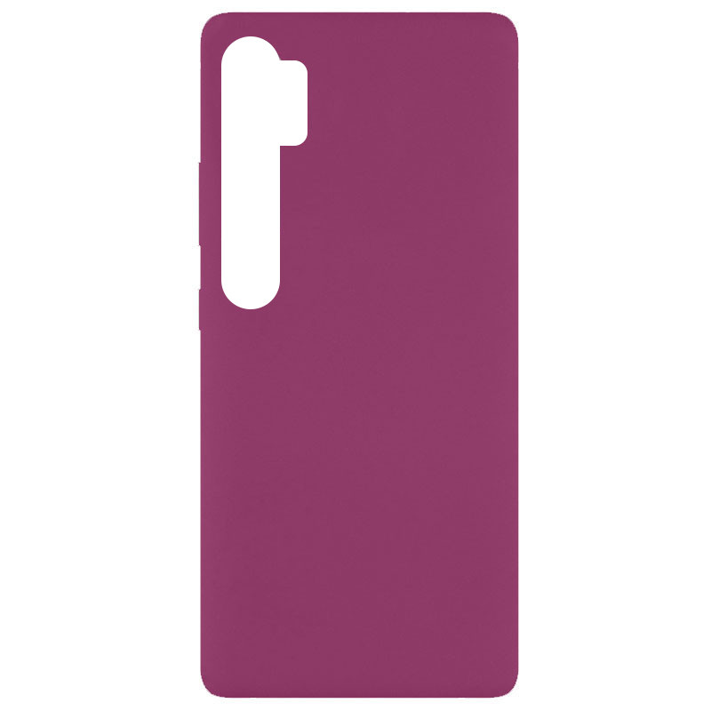 

Чехол Silicone Cover Full without Logo (A) для Xiaomi Mi Note 10 (Бордовый / Marsala) 1081396