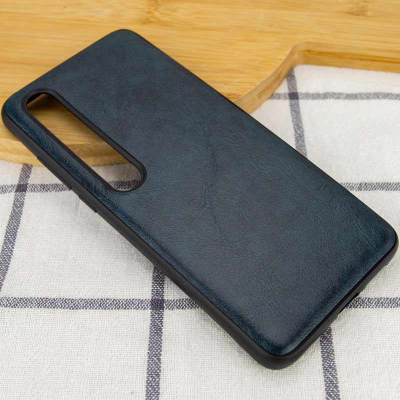 

Шкіряний чохол Lava для Xiaomi Mi 10 (Синій) 903571