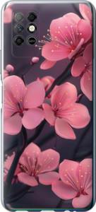 Чохол Пурпурна сакура на Infinix Note 8
