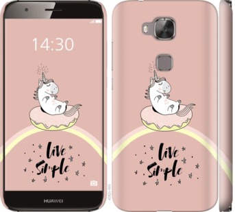 

Чохол Єдинорожки в пончике на Huawei G7 Plus 719555