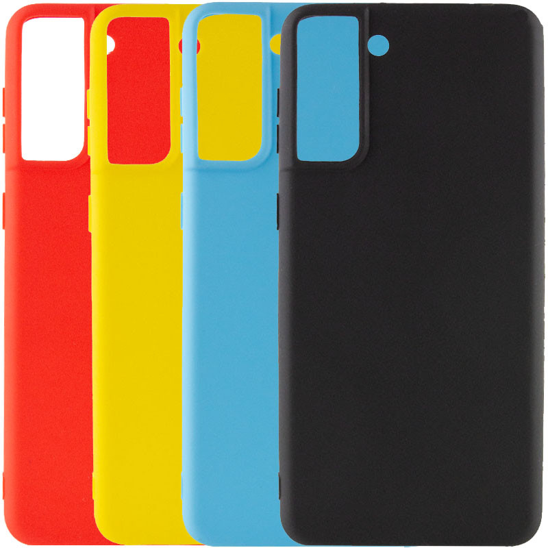 Силиконовый чехол Candy для Samsung Galaxy S21 FE