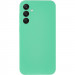 Фото Чохол Silicone Cover Lakshmi Full Camera (AA) на Samsung Galaxy A55 (Ментоловий / Mint) на vchehle.ua