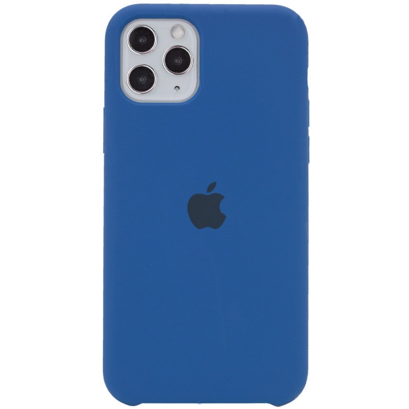 Чохол Silicone Case (AA) на Apple iPhone 11 Pro (5.8") (Синій / Navy Blue)