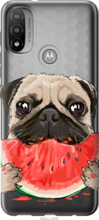 

Чохол Мопс і кавун на Motorola E20 1229074