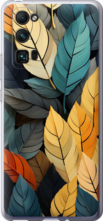 

Чохол Кольорове листя на Huawei Honor 30 Pro 1629950