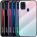 TPU+Glass чохол Gradient HELLO на Samsung Galaxy A21s