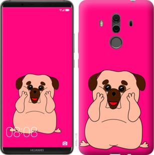 

Чохол Веселий мопс на Huawei Mate 10 Pro 928632