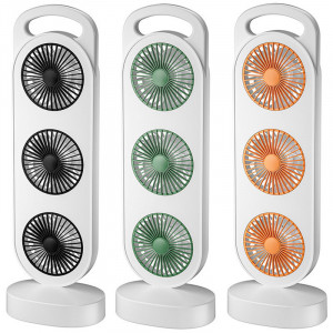 Настольный вентилятор Three Head Fan 1200 mAh