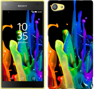 

Чехол брызги краски для Sony Xperia Z5 Compact E5823 381374