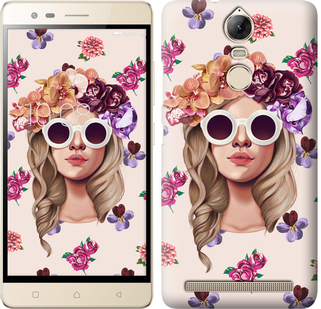 

Чехол Девушка с цветами v2 для Lenovo Vibe K5 Note A7020a40 586781