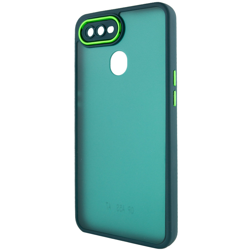 TPU+PC чохол Accent на Oppo A5s / Oppo A12 (Green)