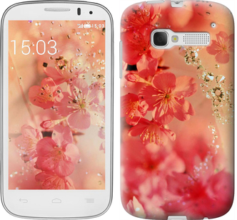 

Чохол Рожеві квіти на Alcatel One Touch Pop C5 5036D 325175