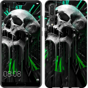 

Чехол Череп-часы для Huawei Nova 4 698373
