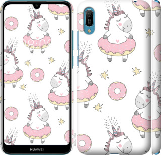 

Чехол Единорожки для Huawei Y6 2019 830527