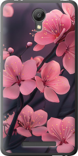 Чехол Пурпурная сакура для Xiaomi Redmi Note 2