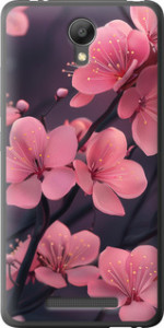 Чехол Пурпурная сакура для Xiaomi Redmi Note 2