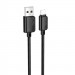 Дата кабель Hoco X113 Beneficio USB to Lightning (1m) (Black)