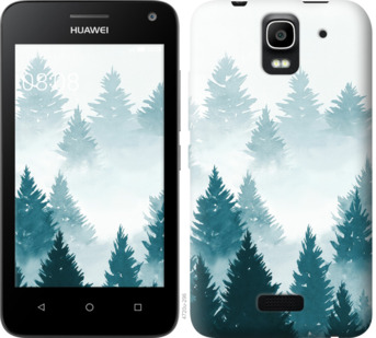 

Чехол Акварельные Елки для Huawei Ascend Y3C 862859