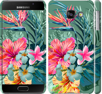 

Чехол Тропические цветы v1 для Samsung Galaxy A3 (2016) A310F 844830