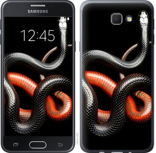

Чохол Червоно-чорна змія на чорному тлі на Samsung Galaxy J7 Prime 677479