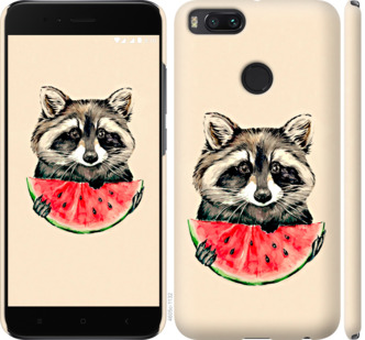 

Чехол Енотик с арбузом для Xiaomi Mi 5X 799897