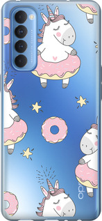 

Чохол Единорiжки на Oppo Reno 4 Pro 1624798